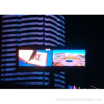 1R1G1B Digital Outdoor Full Color LED Display Screen / P12.